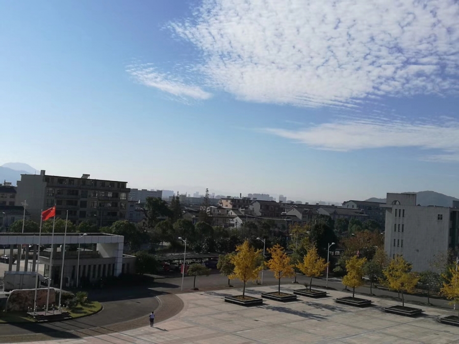 校园风景 宁海县正学中学