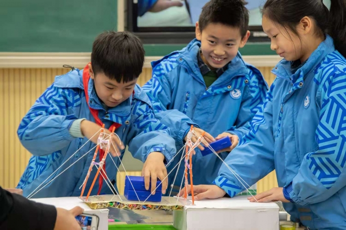 知行并进合力共研长兴县第一小学举办湖州市steam联盟小学教学研讨