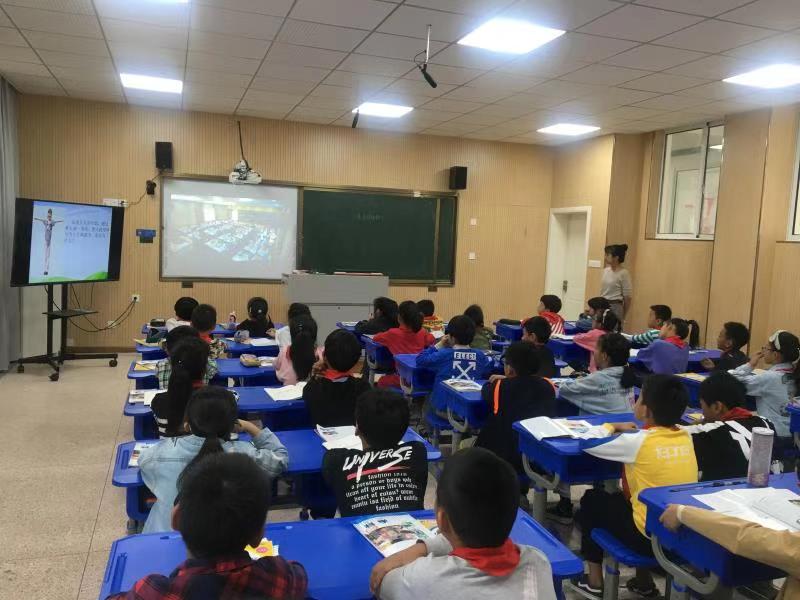 与锦园小学展开的一节科学同步课堂 温岭市石塘镇中心小学