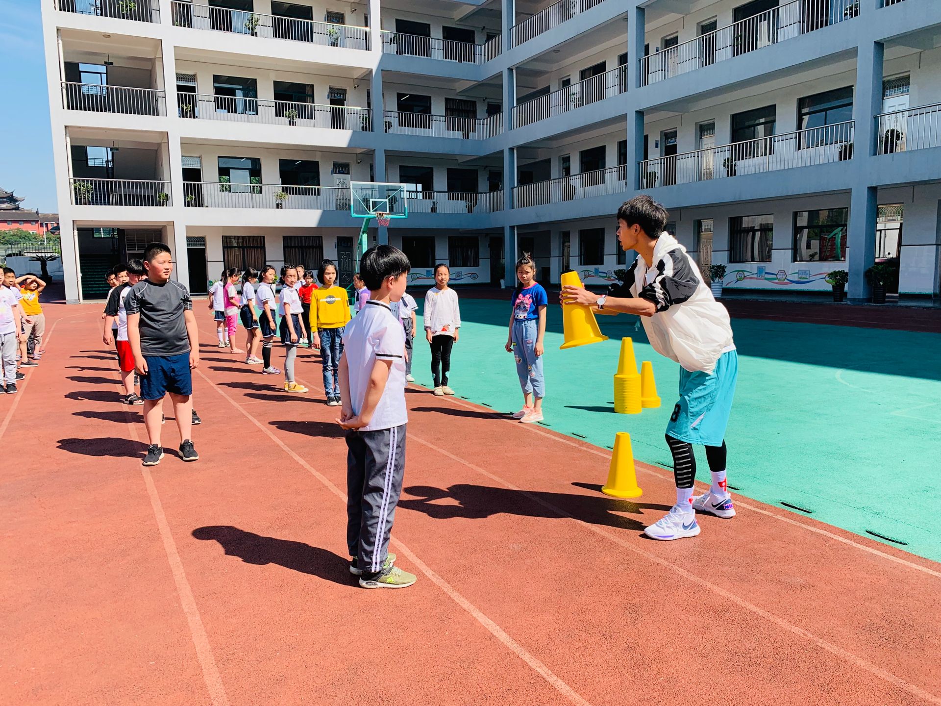 青春活力 健康运动 杭州市萧山区萧西实验学校