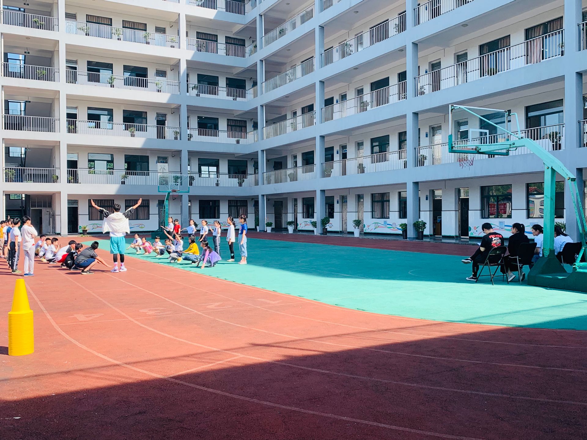 青春活力 健康运动 杭州市萧山区萧西实验学校