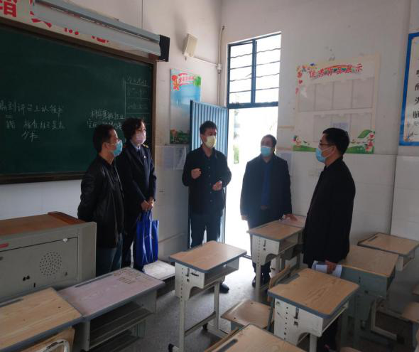 重启,是我们久违的约定——长兴县泗安中学春季开学工作顺利开展