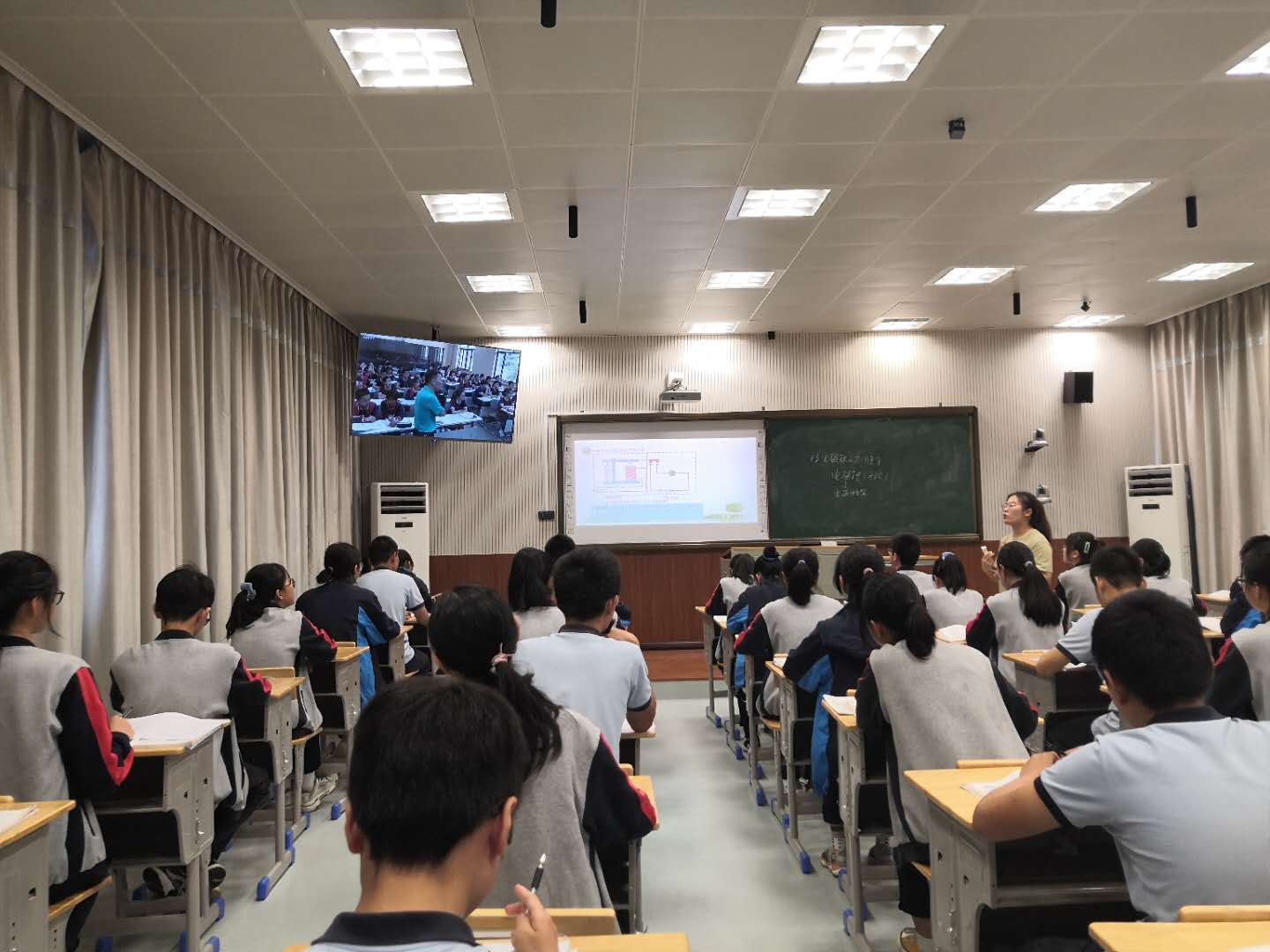 记"教进附中—石柱初中"科学教研活动 永康市石柱初中 之江汇教育