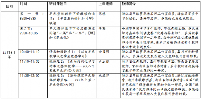 杭州市保俶塔实验学校杨曙5.嘉兴市平湖市独山港中学崔玥颖6.