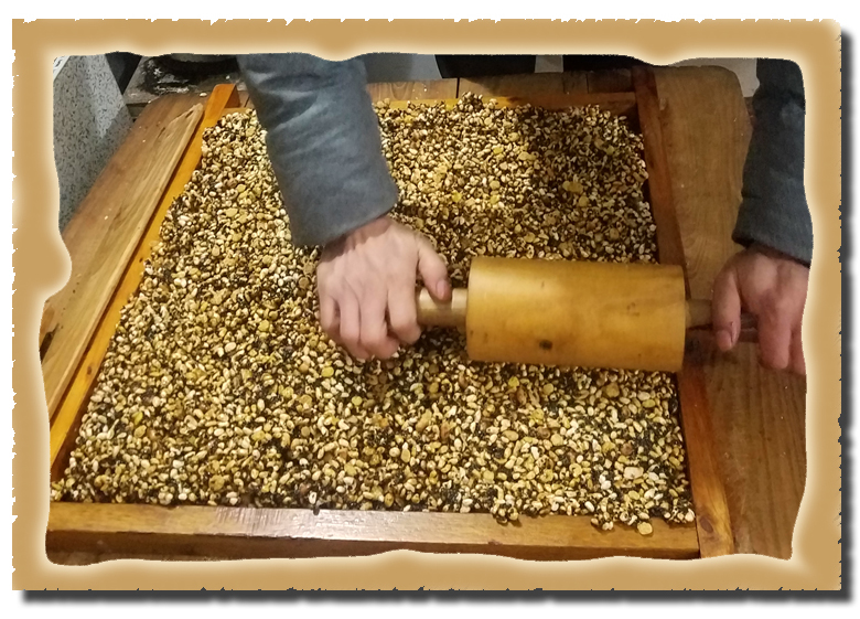 原创楼主亲自动手为你解密冻米糖的制作过程