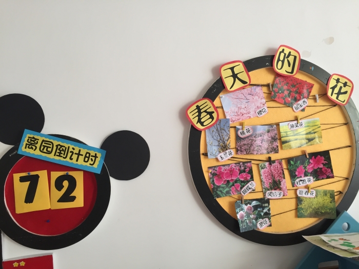 文大二:4月份主题墙 - 湖州市蓝天实验幼儿园