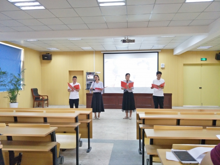 高禹中学组织参加学区教师朗诵比赛喜获佳绩