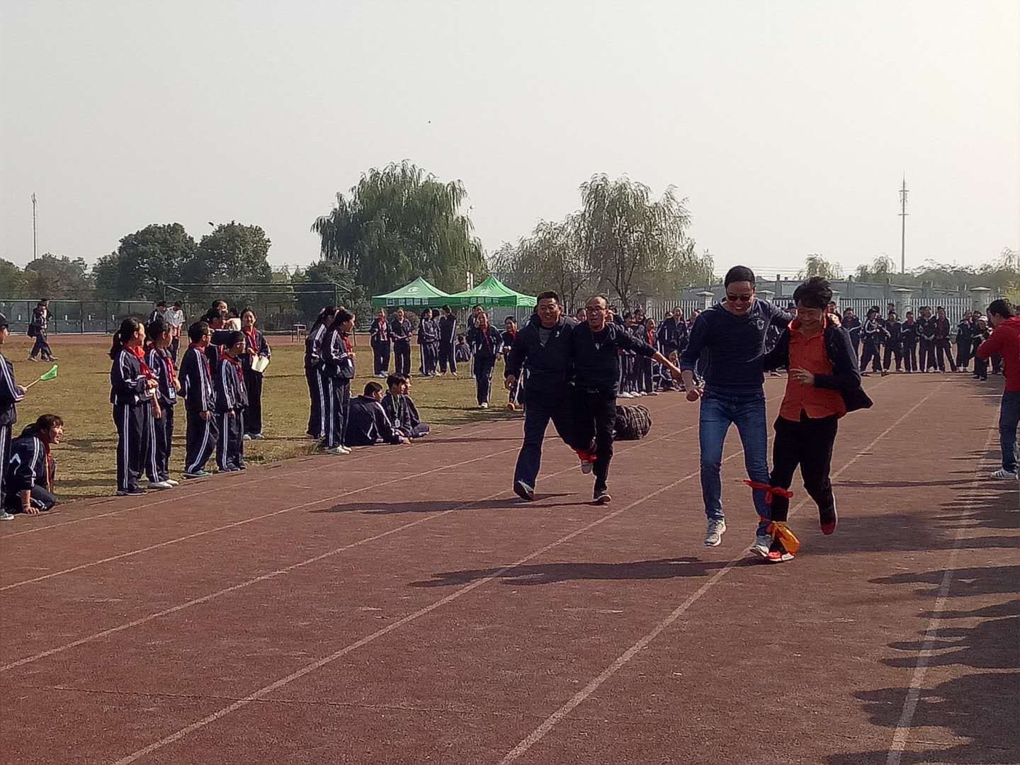 泗安中学运动周健身着快乐着