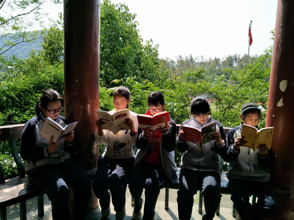 杨汛桥镇中学教育集团书香润泽心灵阅读丰富人生校园读书节活动