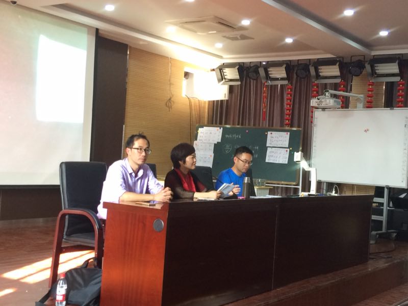 韩月红名师工作室送教到温西中学