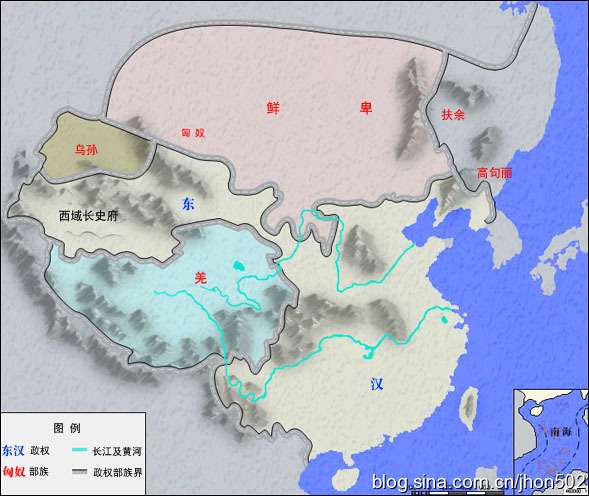 公元前770年地图图片