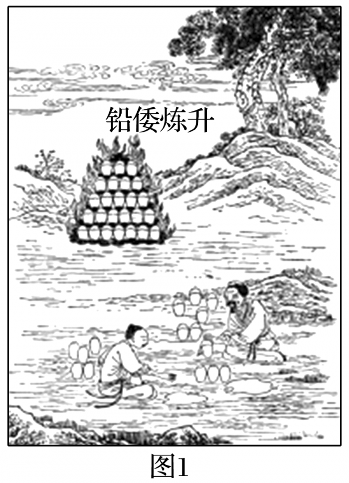 据《天工开物》记载,我国古代以炉甘石(主要成分是znco3)来升炼倭铅