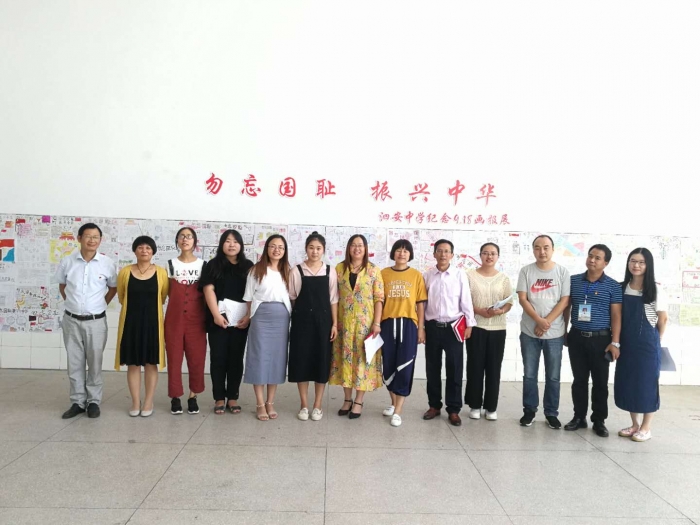 桐花万里丹山路雏凤清于老凤声泗安中学举行拜师结对出师仪式