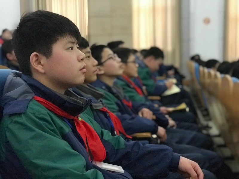 中兴中学庄市中心学校以法制教育作为新学期开学第一课