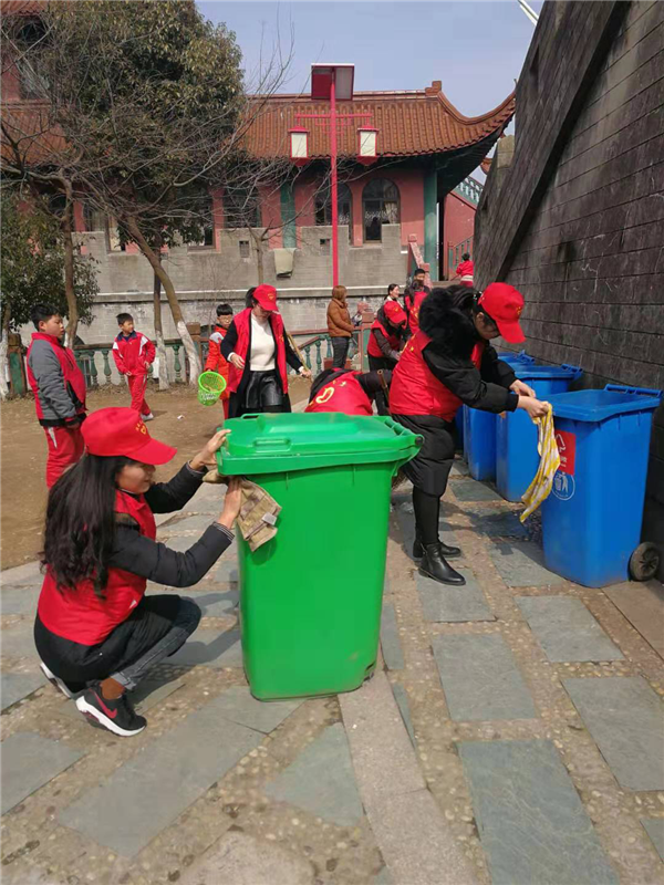 学习雷锋做好事文明校园我乐行