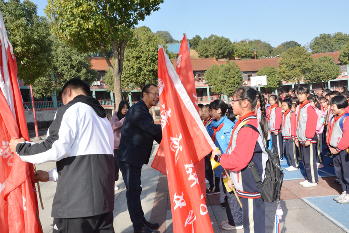 长兴七小师生走进清泉武校体验中华武术文化