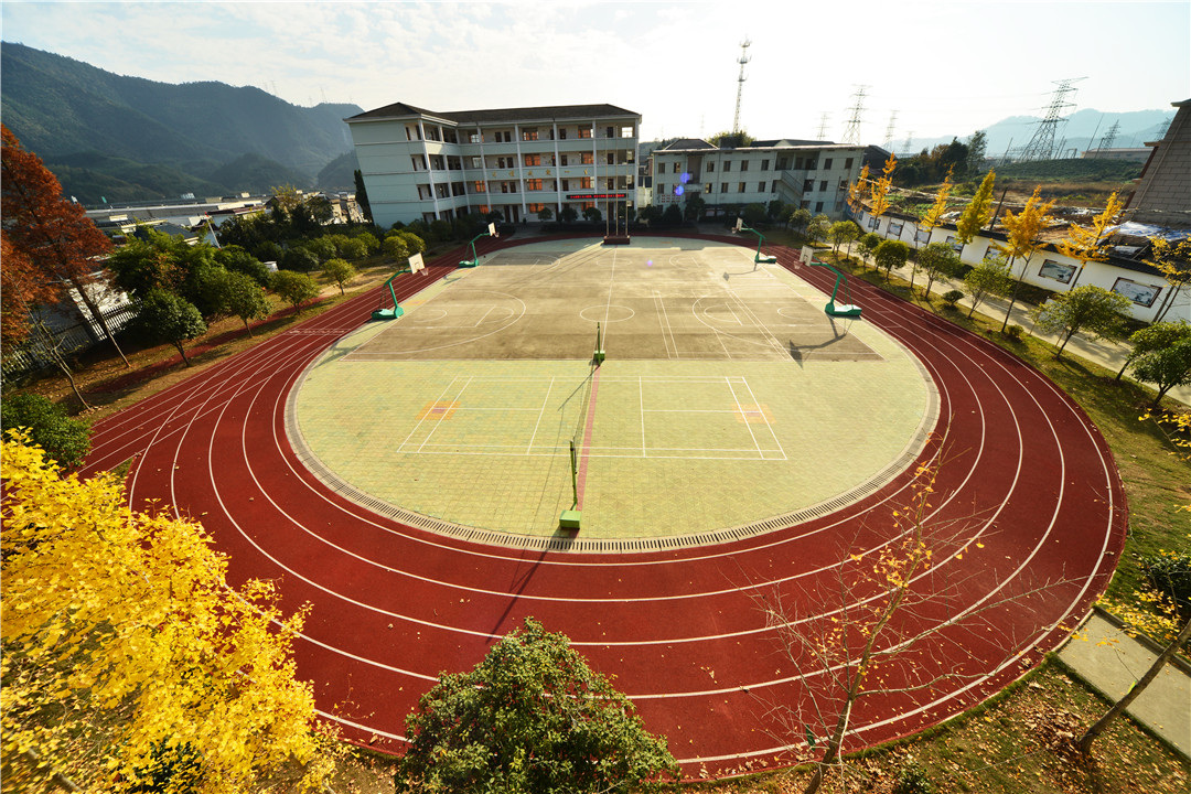 校园景色 - 开化县朝阳小学