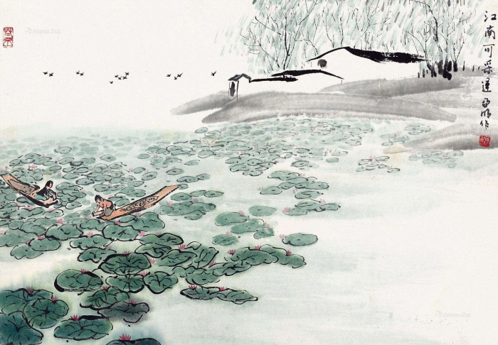 2019-05-18 09:41:49阅读(65)《江南》:劳动的诗意江南可采莲,莲叶何