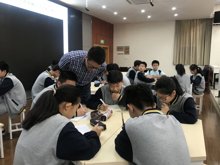贾龙弟省网络名师工作室送教湖州市吴兴区织里镇中学暨深度学习课堂