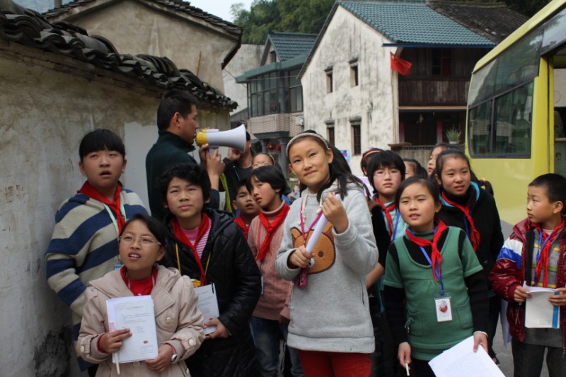 环境教育活动之古村落调查 - 绍兴市柯桥区夏履镇中心小学 - 绍兴教育