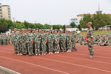 靖江初中2023届新生军训圆满结束 - 萧山区靖江初级中学
