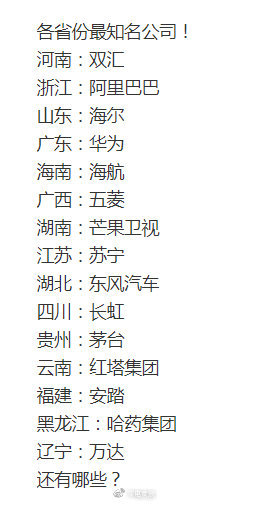 注册省份开头的公司和地区开头的公司